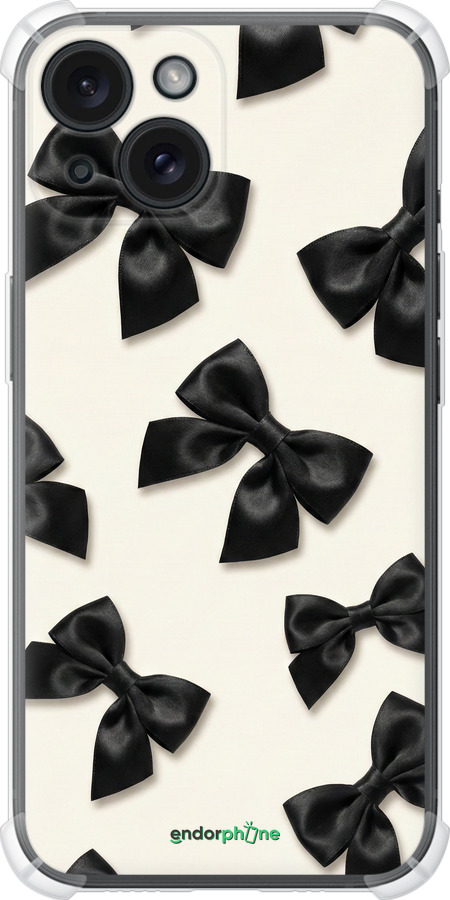 Силіконовий протиударний с посиленими кутами чехол Dark Coquette для Apple iPhone 15 - 6765sp-3075 изображение 