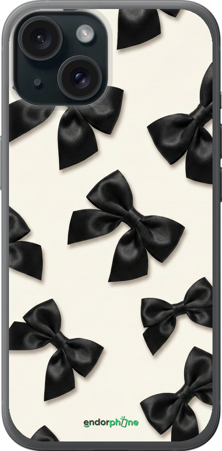 Силіконовий чехол Dark Coquette для Apple iPhone 15 - 6765u-3075 изображение 