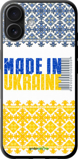 TPU чехол Made in Ukraine для Apple iPhone 16 Plus - 1146b-3714 изображение 