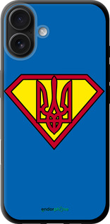 TPU чехол Супер Тризуб для Apple iPhone 16 Plus - 1164b-3714 изображение 