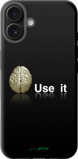 TPU чехол Use it для Apple iPhone 16 Plus - 207b-3714 изображение 
