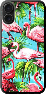 TPU чехол Tropical background для Apple iPhone 16 Plus - 4016b-3714 изображение 