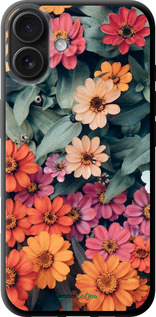 TPU чехол Beauty flowers для Apple iPhone 16 Plus - 4050b-3714 изображение 
