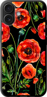 TPU чехол Нарисованные маки для Apple iPhone 16 Plus - 4278b-3714 изображение 