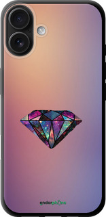 TPU чехол Диамант для Apple iPhone 16 Plus - 4352b-3714 изображение 