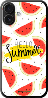 TPU чехол Hello Summer для Apple iPhone 16 Plus - 4356b-3714 изображение 