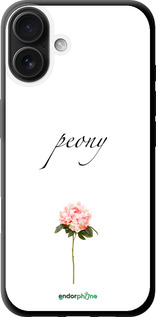 TPU чехол Пион для Apple iPhone 16 Plus - 4366b-3714 изображение 