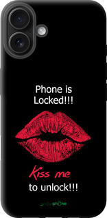 TPU чехол Разблокируй-поцелуй для Apple iPhone 16 Plus - 4372b-3714 изображение 