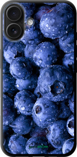 TPU чехол Голубика для Apple iPhone 16 Plus - 4459b-3714 изображение 