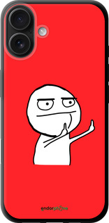 TPU чехол Мем для Apple iPhone 16 Plus - 4578b-3714 изображение 