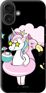 TPU чехол Crown Unicorn для Apple iPhone 16 Plus - 4660b-3714 изображение 