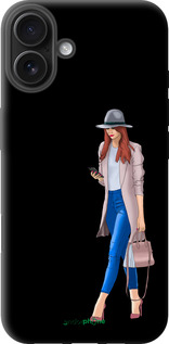 TPU чехол Девушка 1 для Apple iPhone 16 Plus - 4751b-3714 изображение 