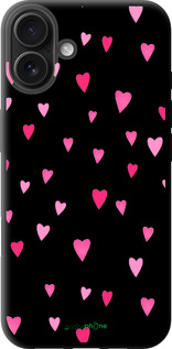 TPU чехол Сердечки 2 для Apple iPhone 16 Plus - 4763b-3714 изображение 