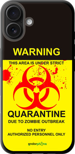 TPU чехол Biohazard  9 для Apple iPhone 16 Plus - 4825b-3714 изображение 