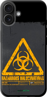 TPU чехол biohazard 28 для Apple iPhone 16 Plus - 4846b-3714 изображение 