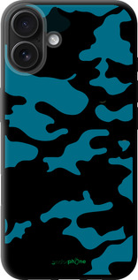 TPU чехол Камуфляж прозрачный фон для Apple iPhone 16 Plus - 4877b-3714 изображение 