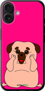 TPU чехол Веселий мопс для Apple iPhone 16 Plus - 4908b-3714 изображение 