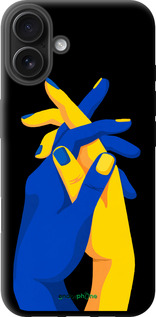 TPU чехол Stand With Ukraine для Apple iPhone 16 Plus - 5255b-3714 изображение 