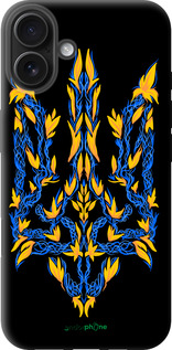 TPU чехол Герб Украины v3 для Apple iPhone 16 Plus - 5313b-3714 изображение 