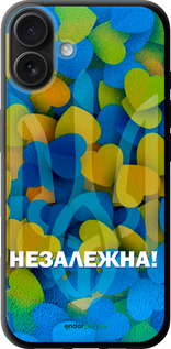 TPU чехол Незалежна для Apple iPhone 16 Plus - 5447b-3714 изображение 