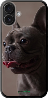 TPU чехол Милый бульдог для Apple iPhone 16 Plus - 5546b-3714 изображение 