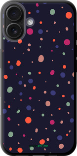 TPU чехол Горошек v2 для Apple iPhone 16 Plus - 5599b-3714 изображение 