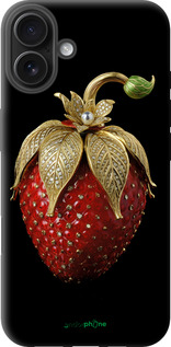 TPU чехол Клубника v3 для Apple iPhone 16 Plus - 5638b-3714 изображение 
