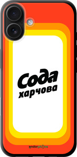 TPU чехол Сода UA для Apple iPhone 16 Plus - 5639b-3714 изображение 