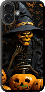 TPU чехол Halloween 2 для Apple iPhone 16 Plus - 5654b-3714 изображение 