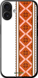 TPU чехол Вишиванка 25 для Apple iPhone 16 Plus - 593b-3714 изображение 