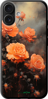 TPU чехол Оранжевые розы для Apple iPhone 16 Plus - 5944b-3714 изображение 