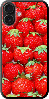 TPU чехол Клубника для Apple iPhone 16 Plus - 6020b-3714 изображение 