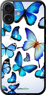 TPU чехол Бабочки для Apple iPhone 16 Plus - 6023b-3714 изображение 