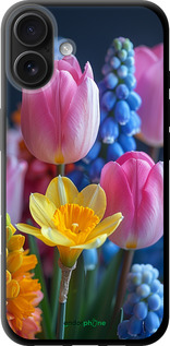 TPU чехол Весняні квіти для Apple iPhone 16 Plus - 6058b-3714 изображение 