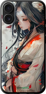 TPU чехол Кицуне для Apple iPhone 16 Plus - 6073b-3714 изображение 