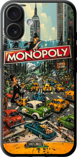 TPU чехол Городской драйв Monopoly для Apple iPhone 16 Plus - 6088b-3714 изображение 
