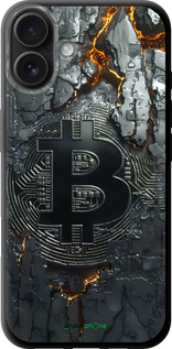 TPU чехол Розпечений біткойн для Apple iPhone 16 Plus - 6091b-3714 изображение 
