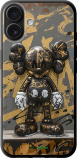 TPU чехол Bronze kaws для Apple iPhone 16 Plus - 6097b-3714 изображение 
