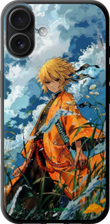 TPU чехол Zenitsu Agatsuma для Apple iPhone 16 Plus - 6117b-3714 изображение 