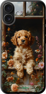 TPU чехол Щенок cocker spaniel для Apple iPhone 16 Plus - 6136b-3714 изображение 