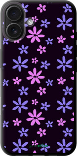 TPU чехол з квітами для Apple iPhone 16 Plus - 6258b-3714 изображение 