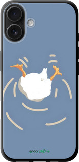 TPU чехол Гусь ныряет для Apple iPhone 16 Plus - 6275b-3714 изображение 