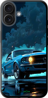 TPU чехол Форд мустанг для Apple iPhone 16 Plus - 6374b-3714 изображение 