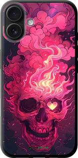 TPU чехол Череп арт для Apple iPhone 16 Plus - 6385b-3714 изображение 