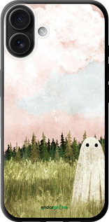 TPU чехол Привидение для Apple iPhone 16 Plus - 6401b-3714 изображение 