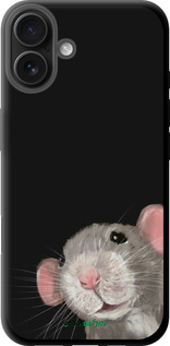 TPU чехол The Peeking Rat для Apple iPhone 16 Plus - 6442b-3714 изображение 