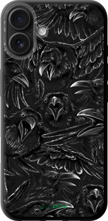 TPU чехол Воронья ярость для Apple iPhone 16 Plus - 6474b-3714 изображение 