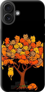 TPU чехол Дерево и котики для Apple iPhone 16 Plus - 6516b-3714 изображение 