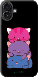 TPU чехол Милі котятка для Apple iPhone 16 Plus - 6518b-3714 изображение 