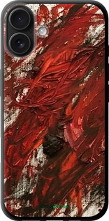 TPU чехол Абстрактная композиция в красных тонах для Apple iPhone 16 Plus - 6541b-3714 изображение 